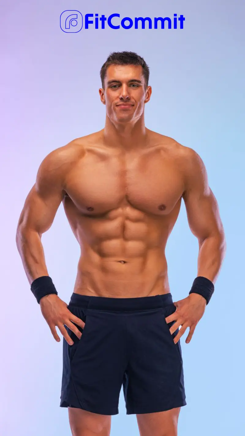 AI-generated After Photo showing projected fat loss transformation